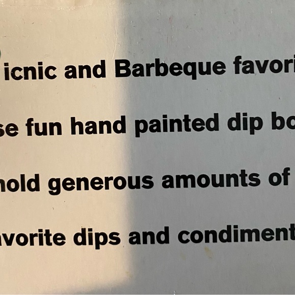 Dip Bowl set(4) & Salt/Pepper Shakers - Picture 6 of 7